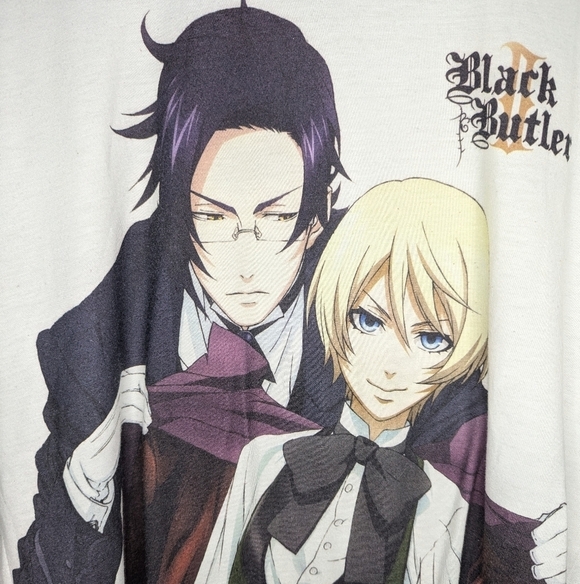 Black Butler 2 Claude Alios Coat AOP size anime medium - Picture 3 of 5